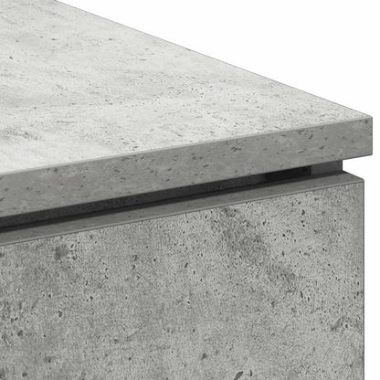 Mobile TV 100 x 38 x 49 cm Grigio cemento Legno ingegnerizzato | homemem39
