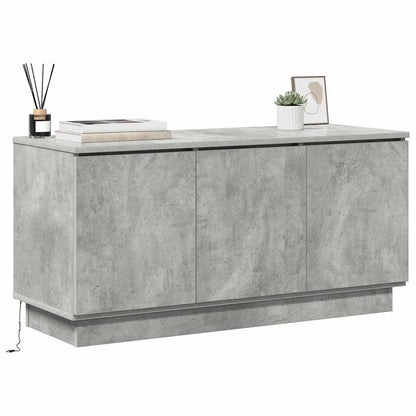 Mobile TV 100 x 38 x 49 cm Grigio cemento Legno ingegnerizzato | homemem39
