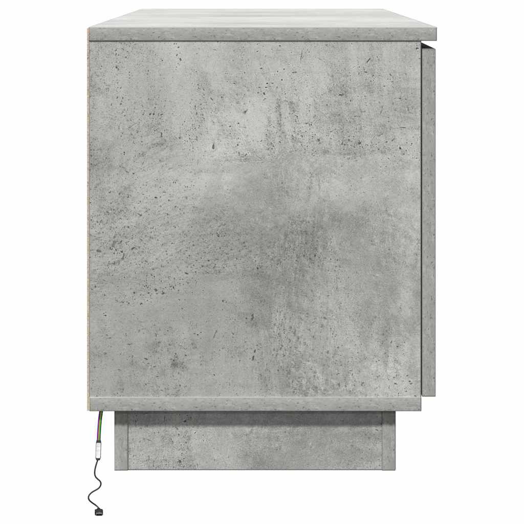 Mobile TV 100 x 38 x 49 cm Grigio cemento Legno ingegnerizzato | homemem39