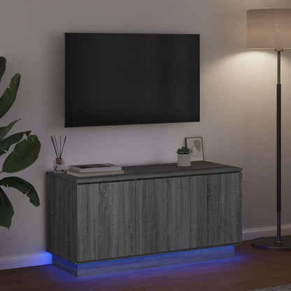 Mobile TV Grigio Sonoma 100 x 38 x 49 cm Legno multistrato