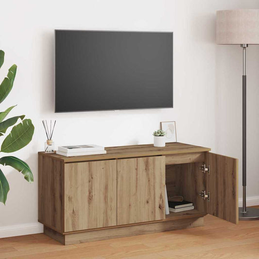 Mobile TV Rovere artigianale 100 x 38 x 49 cm Legno multistrato