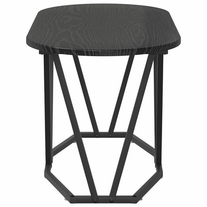 Tavolino da salotto Rovere Nero 80 x 40 x 40.5 cm