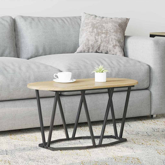 Tavolino da salotto Rovere Sonoma 80 x 40 x 40.5 cm | homemem39