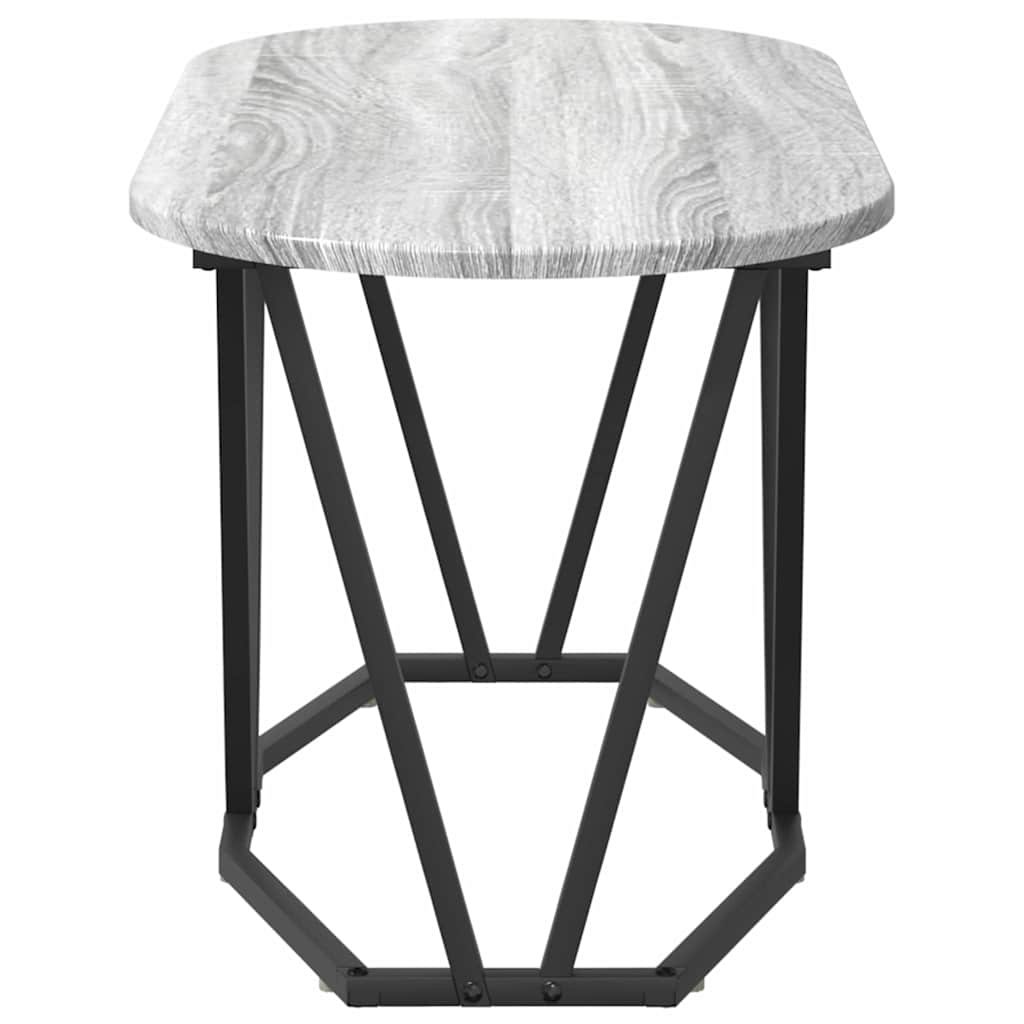 Tavolino da salotto Grigio 80 x 40 x 40.5 cm