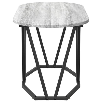 Tavolino da salotto Grigio 80 x 40 x 40.5 cm