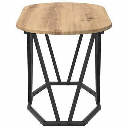 Tavolino da salotto Rovere artigianale 80 x 40 x 40.5 cm