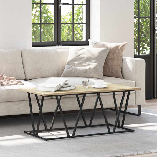 Tavolino da salotto Rovere Sonoma 100 x 50 x 40 cm | homemem39