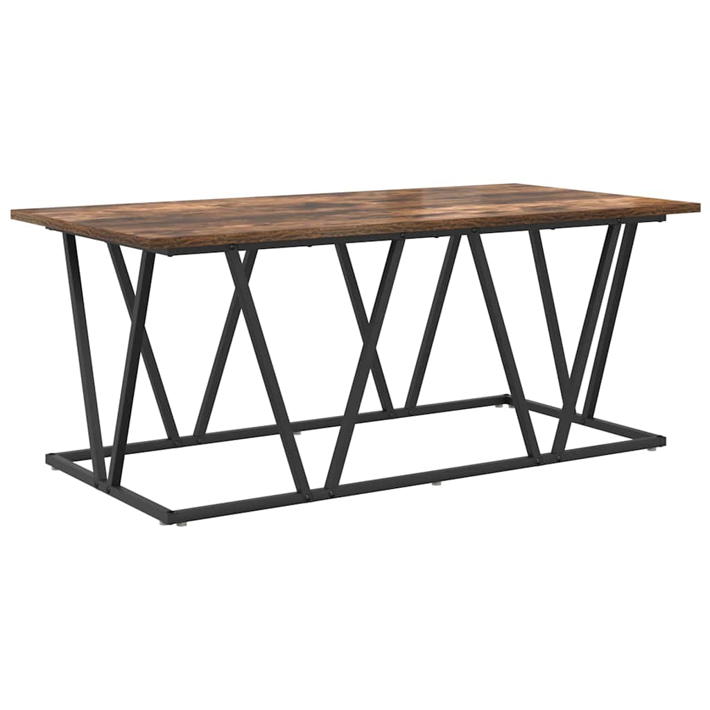 Tavolino da salotto Rovere fumé 100 x 50 x 40 cm | homemem39
