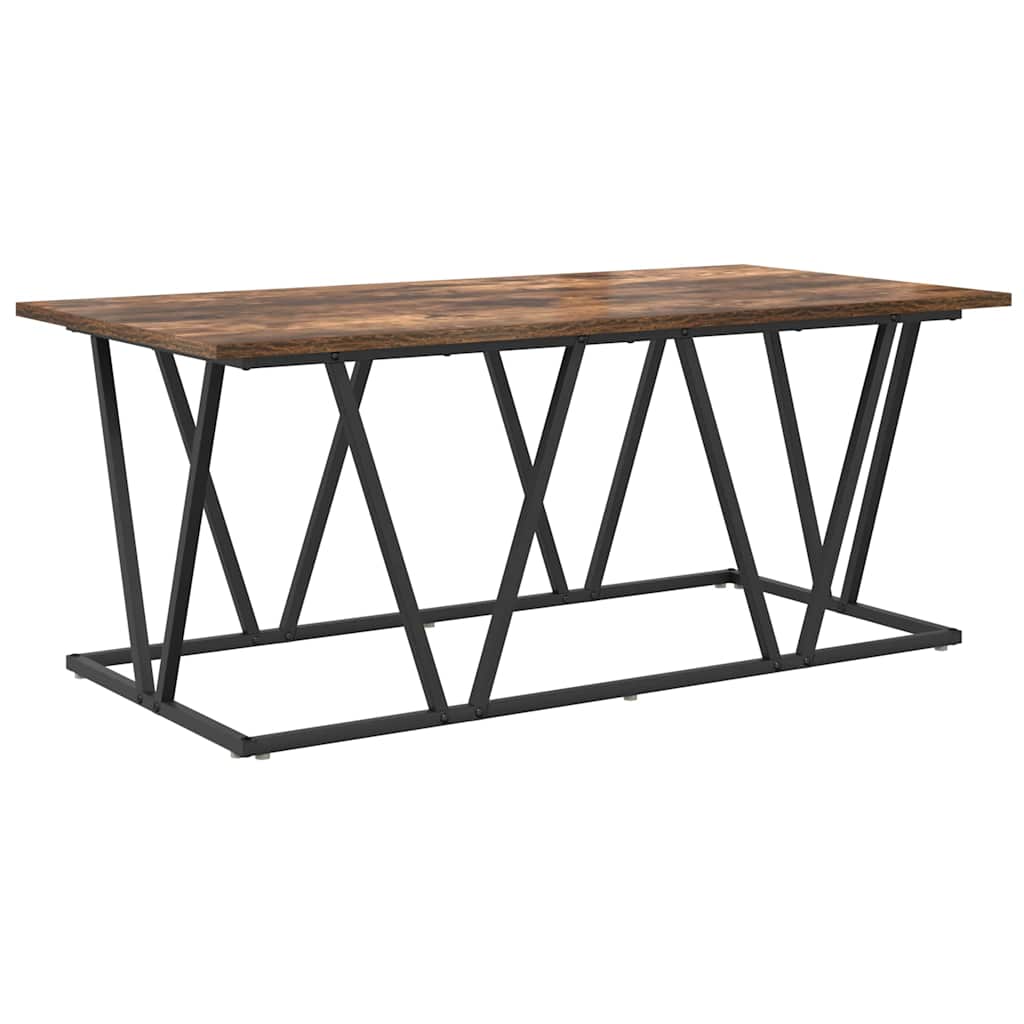 Tavolino da salotto Rovere fumé 100 x 50 x 40 cm | homemem39