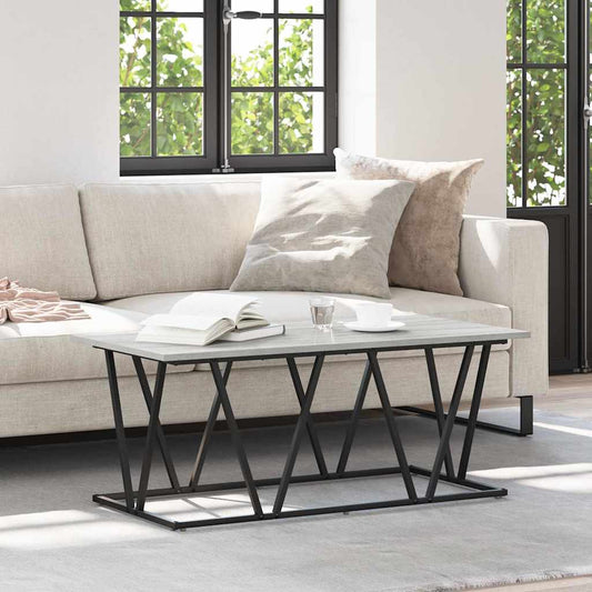 Tavolino da salotto Grigio 100 x 50 x 40 cm | homemem39