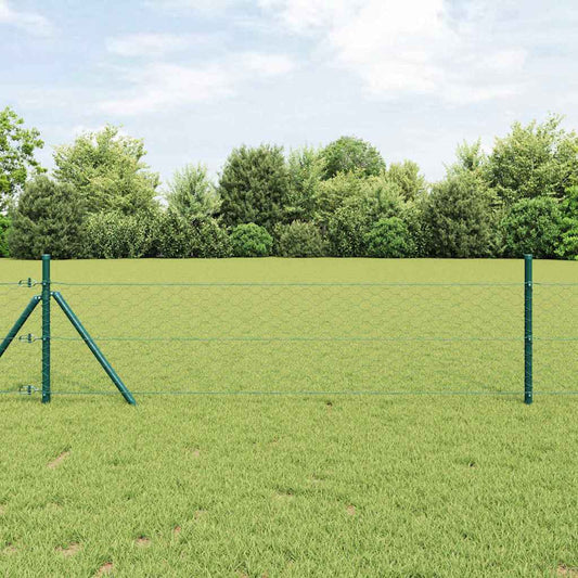 Palo della recinzione Verde 50 x 1 m (griglia 50 mm)