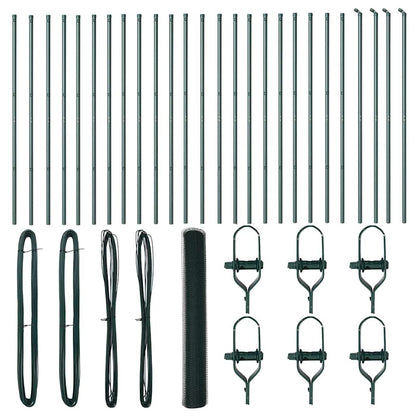 Palo della recinzione Verde 50 x 1,2 m (25 mm rete)