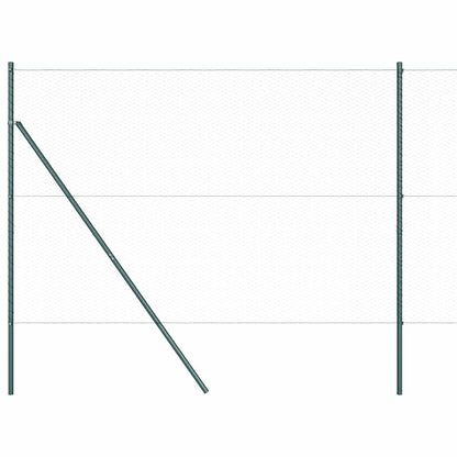 Palo della recinzione Verde 50 x 1,5 m (maglia da 25 mm)