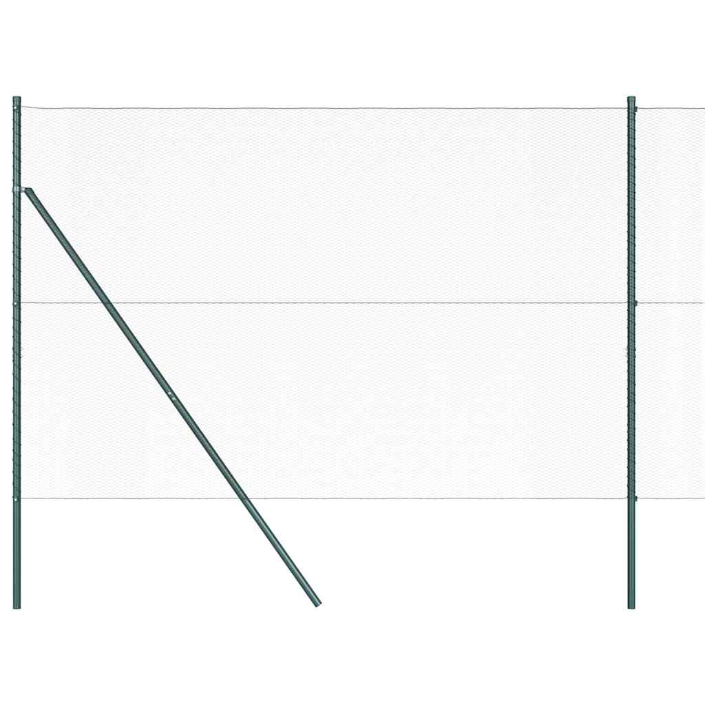 Palo della recinzione Verde 50 x 1,6 m (rete da 13 mm)