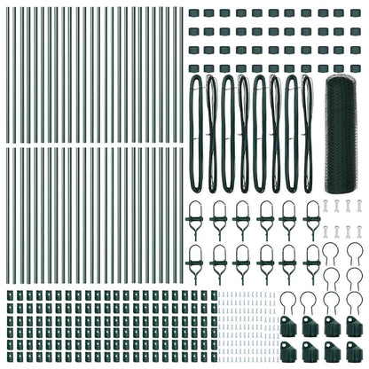 Palo della recinzione Verde 100 x 0,6 m (rete da 25 mm)