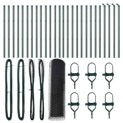 Palo della recinzione Grigio 50 x 0,6 m (rete da 13 mm)