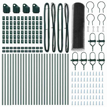 Palo della recinzione Grigio 50 x 0,6 m (rete da 13 mm)