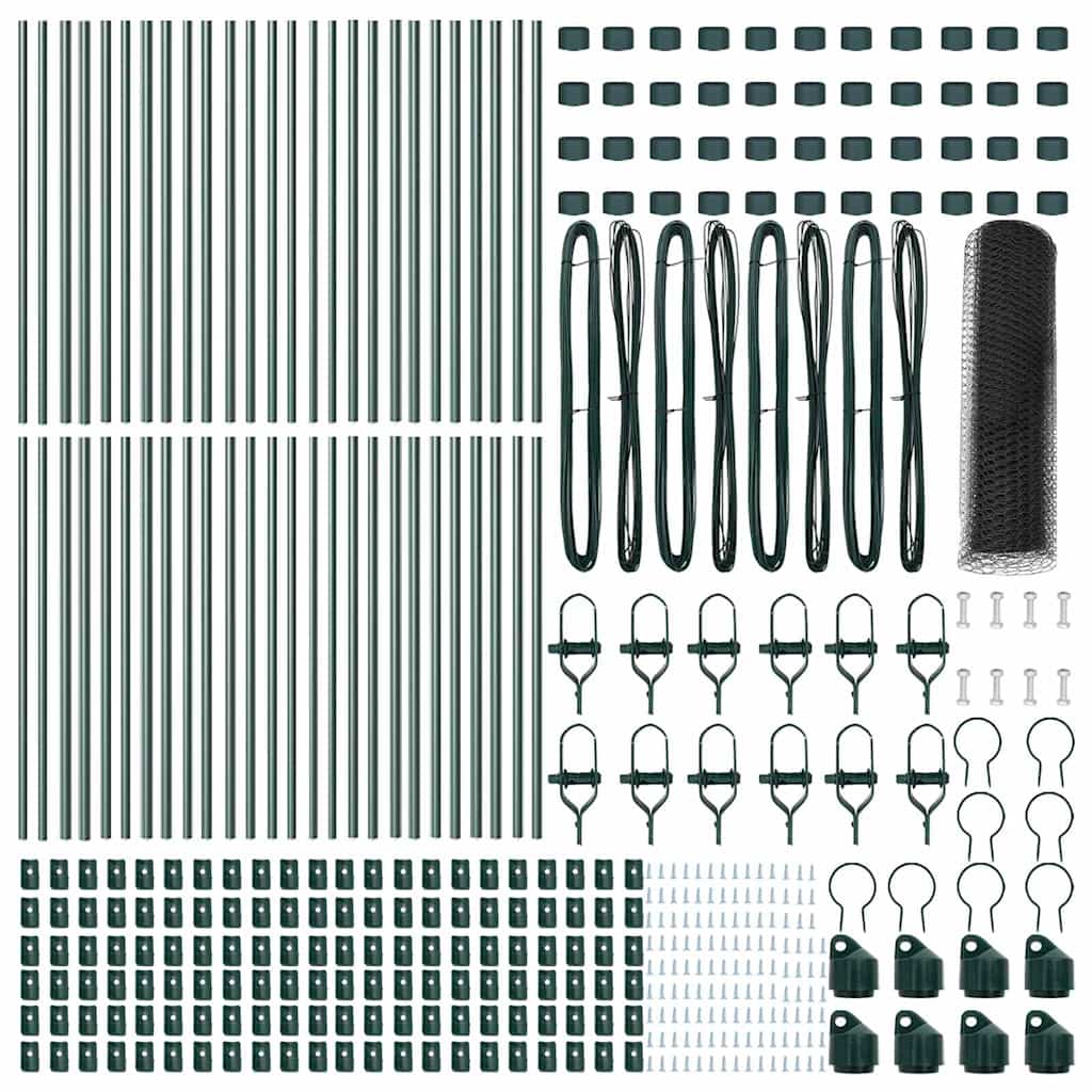 Palo della recinzione Grigio 100 x 0,4 m (maglia di 13 mm)