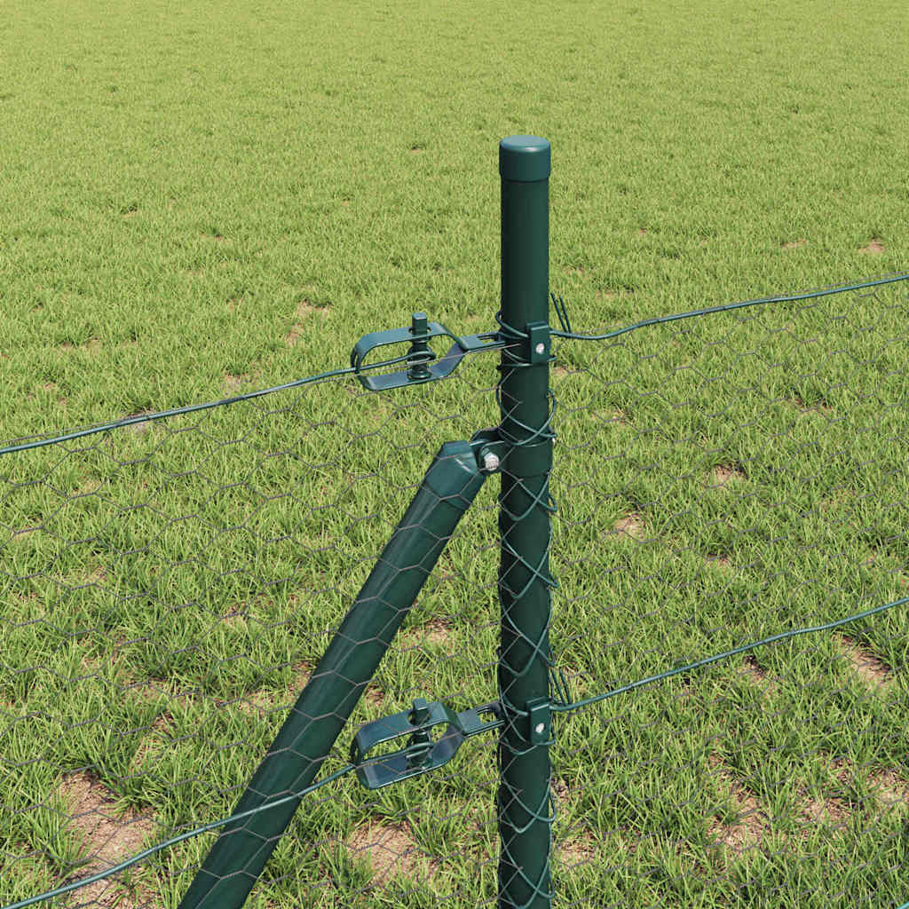 Palo della recinzione Grigio 100 x 0,4 m (rete da 25 mm)