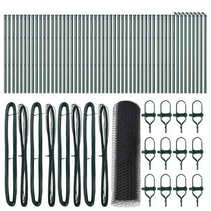 Palo della recinzione Grigio 100 x 0,4 m (rete da 25 mm)