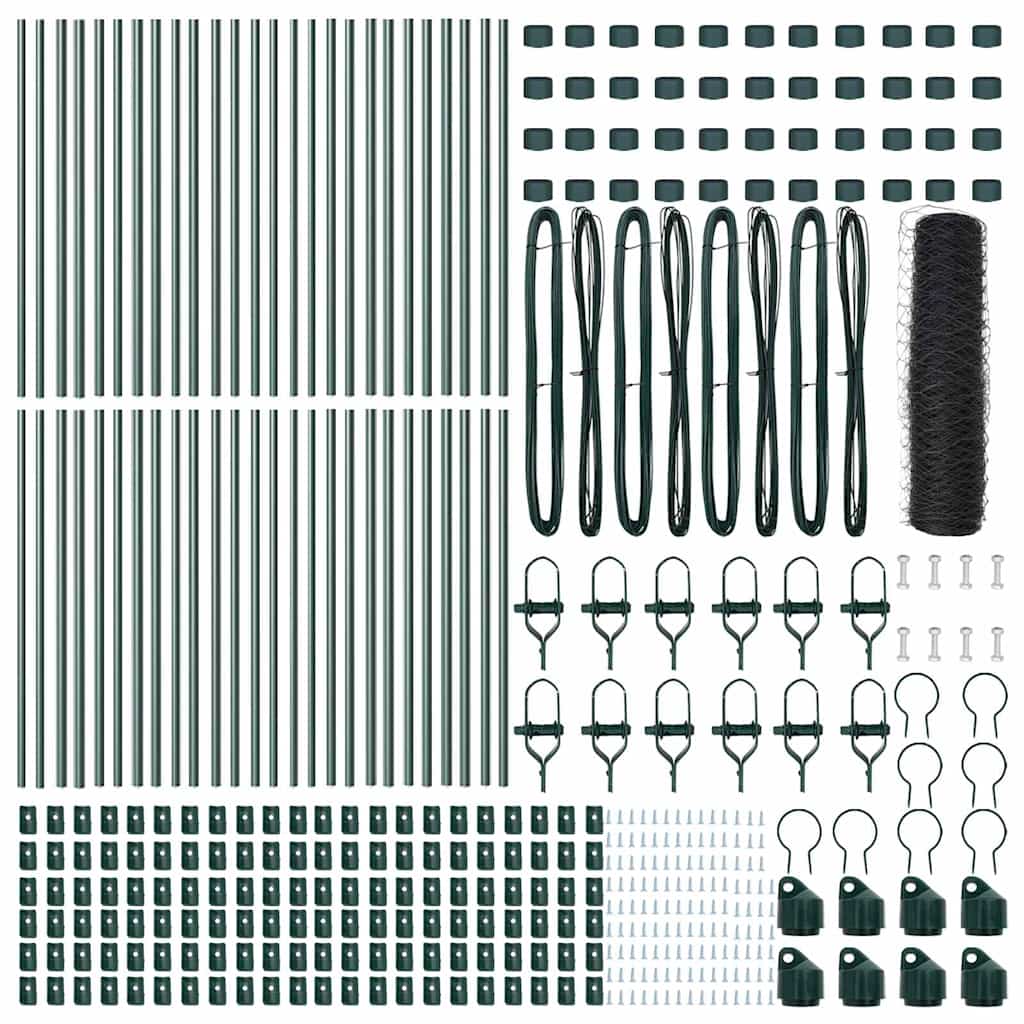 Palo della recinzione Grigio 100 x 0,6 m (rete 36 mm)