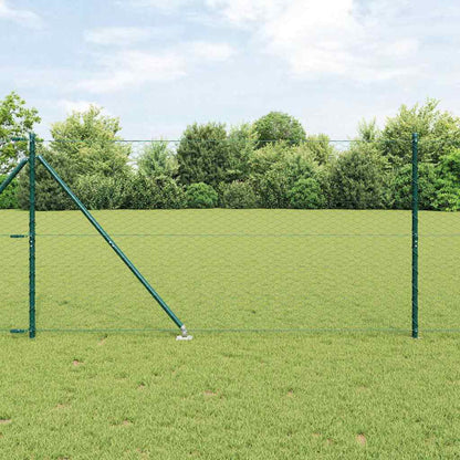 Recinzione in rete saldata con punte 50 x 1,4 m (L x H)