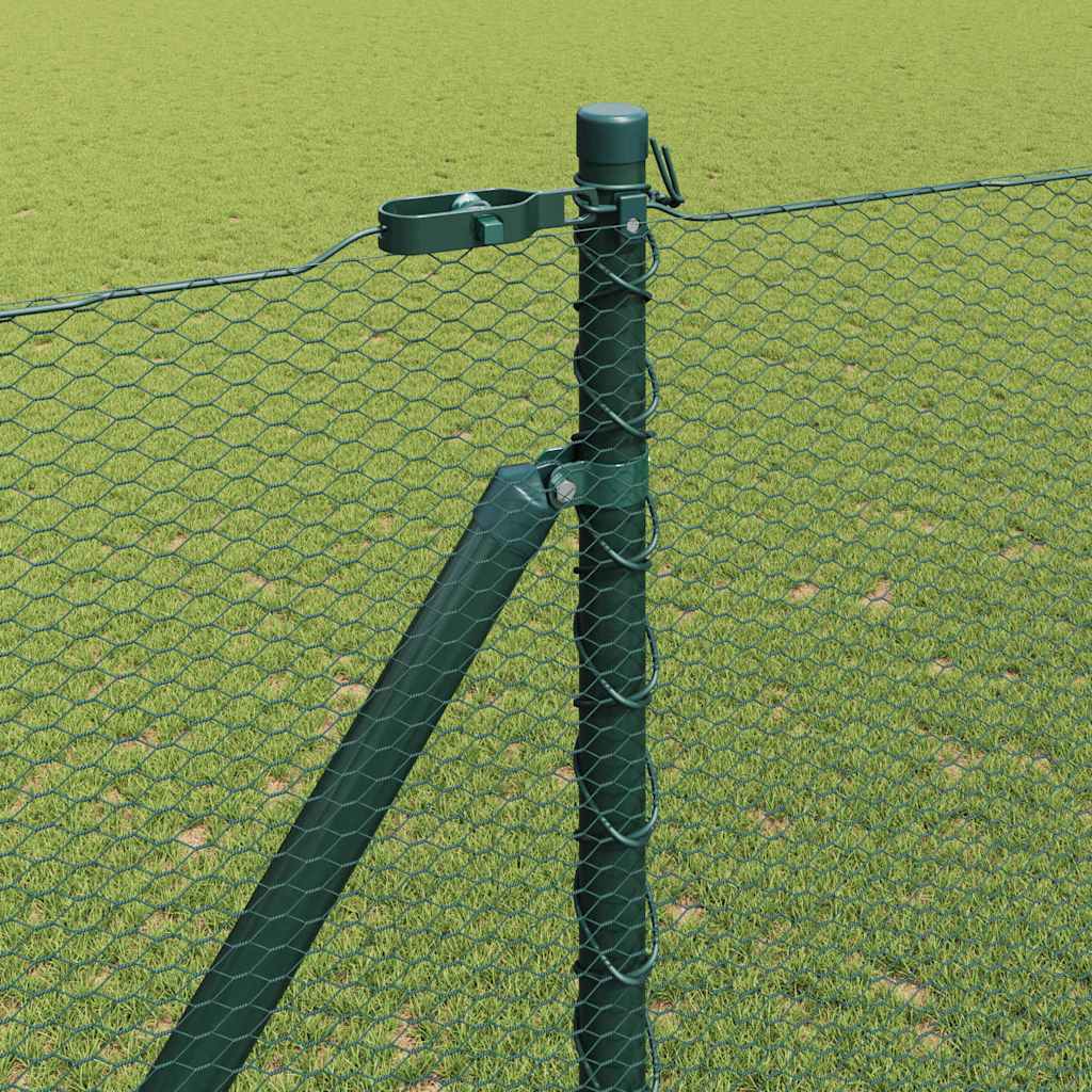 Recinzione in rete saldata con punte 50 x 1,5 m (L x H)
