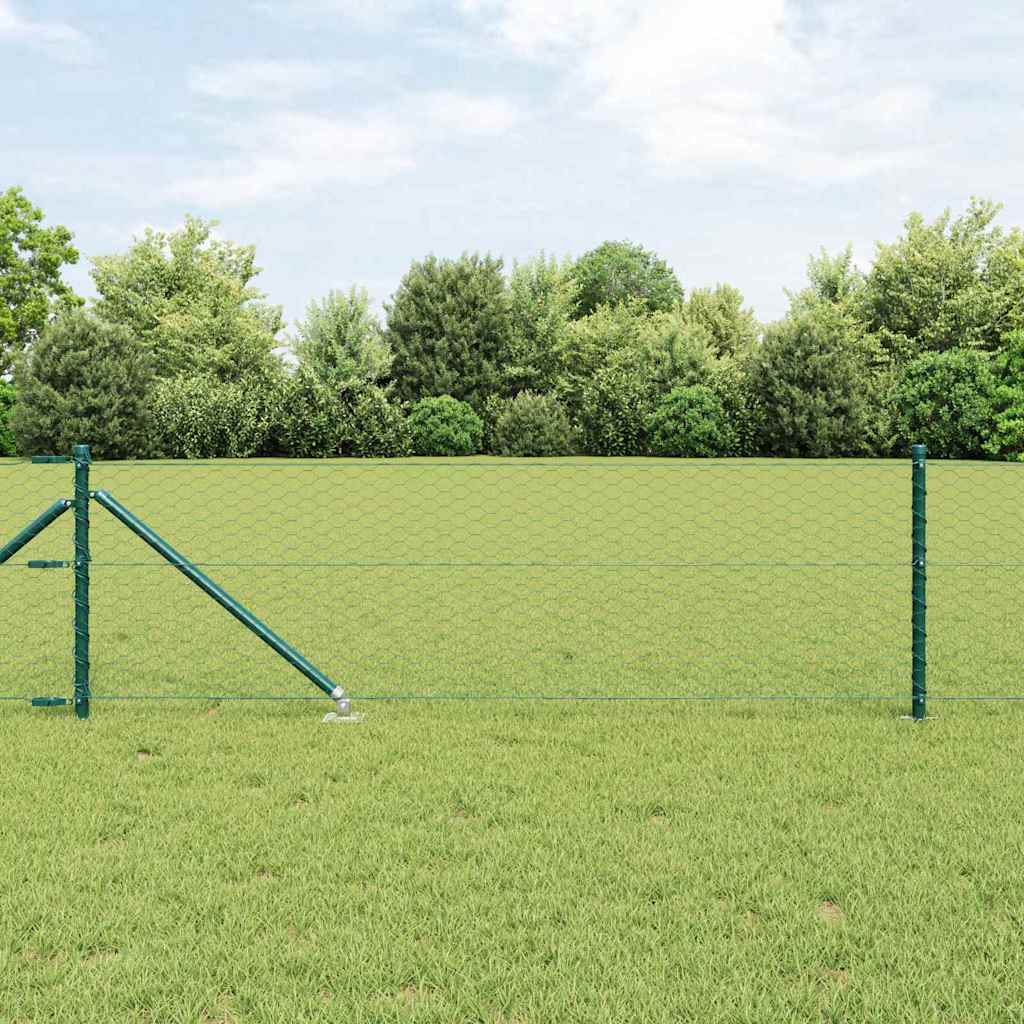 Recinzione in rete saldata con punte 100 x 0,6 m (L x H)
