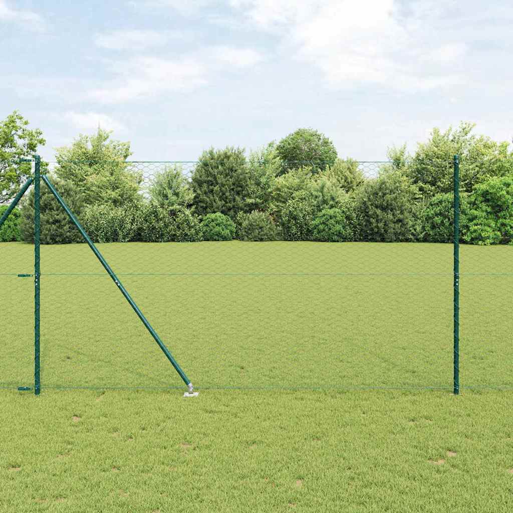 Recinzione in rete saldata con punte 100 x 1,5 m (L x A)