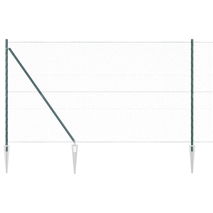 Recinzione in rete saldata con punte 100 x 1,5 m (L x A)