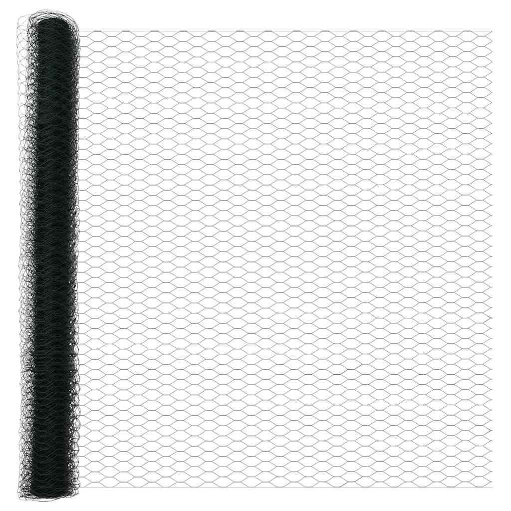 Recinzione in rete saldata con punte 100 x 1,5 m (L x A)