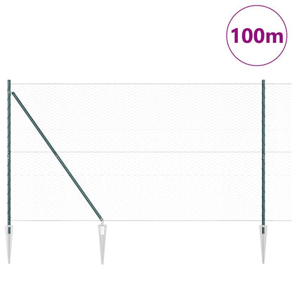 Recinzione in rete saldata con punte 100 x 1,5 m (L x A)