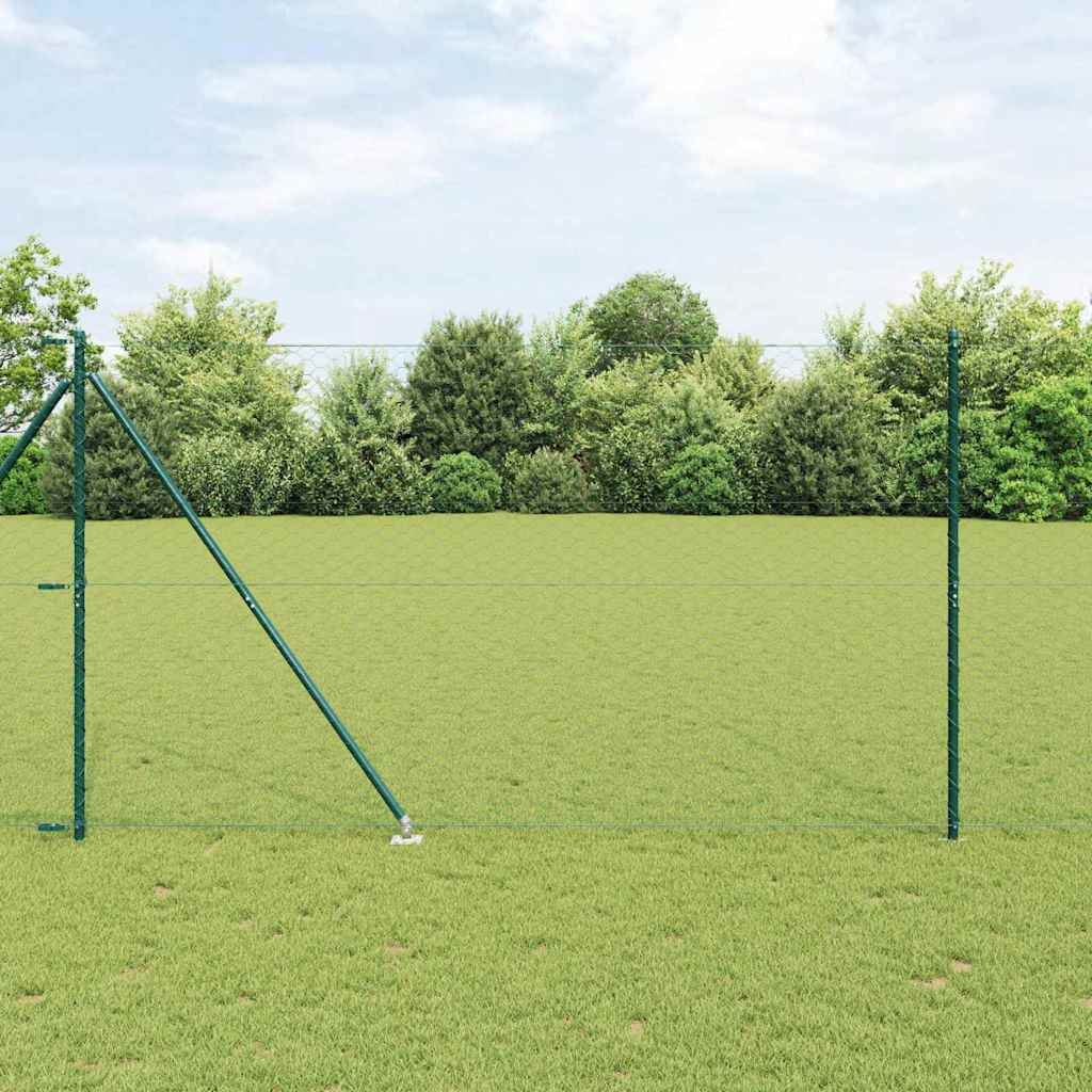 Recinzione in rete saldata con punte 100 x 1,5 m (L x A)