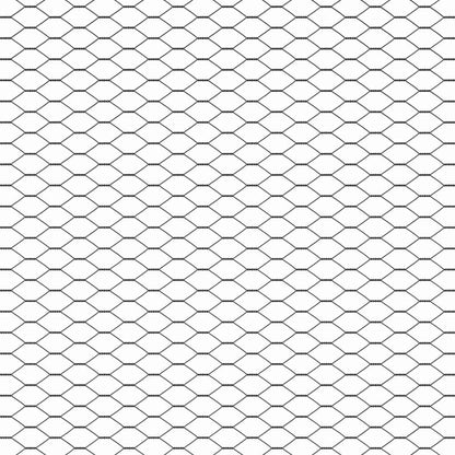 Recinzione in rete saldata con punte 10 x 1 m (L x H)