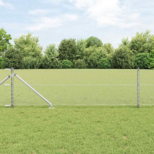 Recinzione in rete saldata con punte 25 x 0,6 m (P x H)