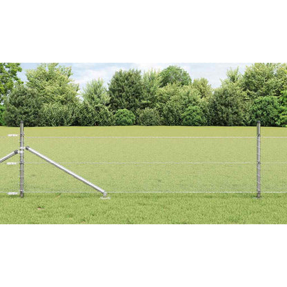 Recinzione in rete saldata con punte 50 x 0,5 m (L x H)