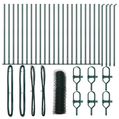 Palo della recinzione Verde 50 x 0,6 m (rete a maglia 50 mm)