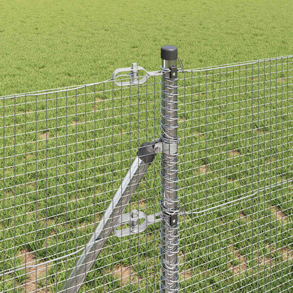 Palo della recinzione Argento 50 x 0,4 m (rete 16 x 16 mm)