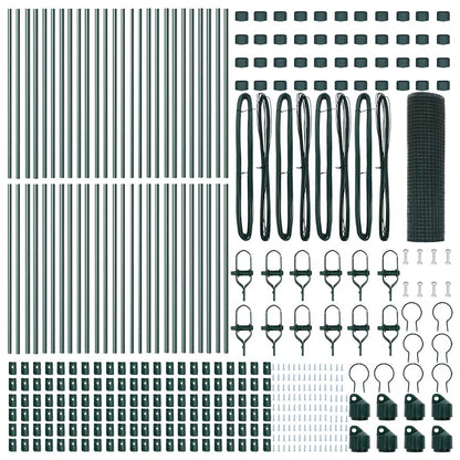Palo della recinzione Verde 100 x 0,6 m (rete 16 x 16 mm)