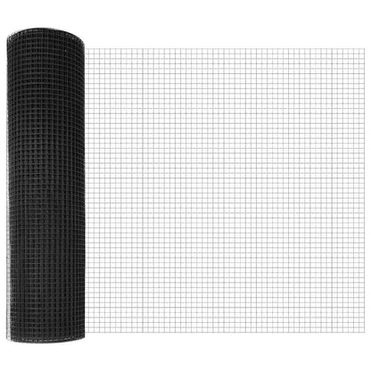 Palo della recinzione Grigio 50 x 0,6 m (rete 16 x 16 mm)