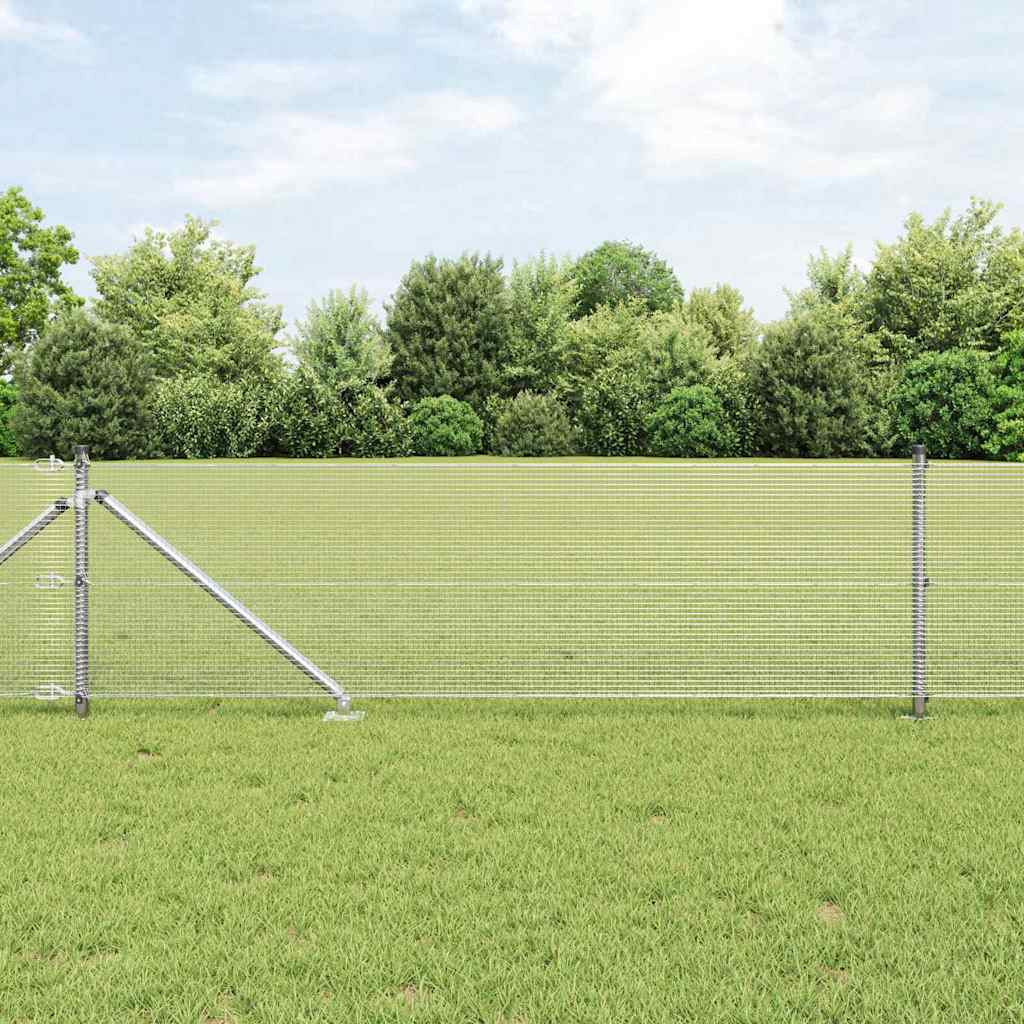 Recinzione in rete saldata con punte 50 x 0,5 m (L x H)