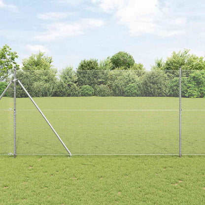 Recinzione in filo saldato per esterni con punte 50 x 1,5 m