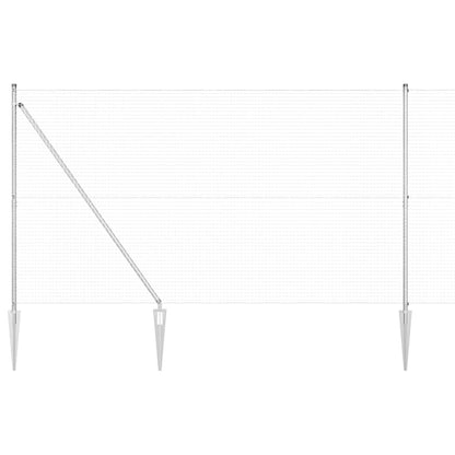 Recinzione in rete saldata con punte 50 x 1,5 m (L x H)