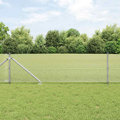 Recinzione in filo saldato per esterni con punte 100 x 0,5 m