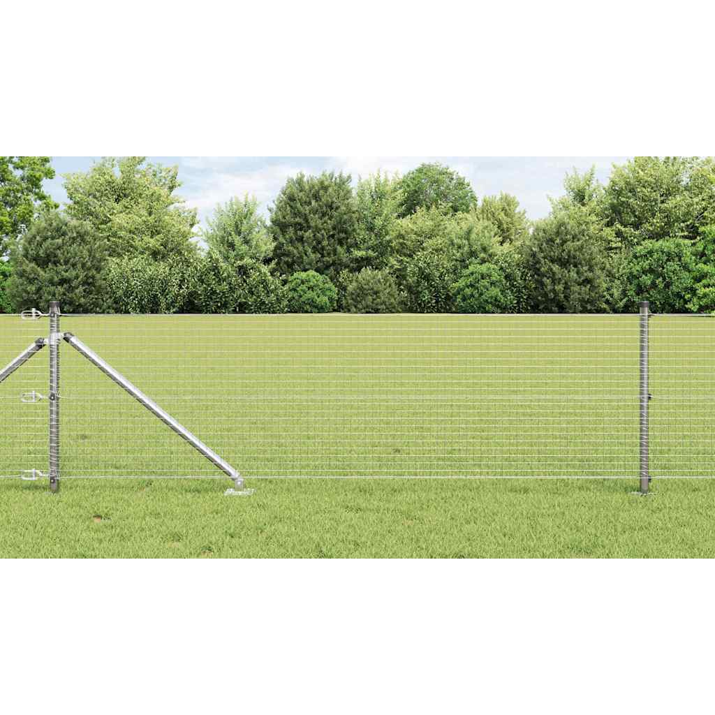 Recinzione in rete saldata con punte Acciaio Argento Rete | homemem39