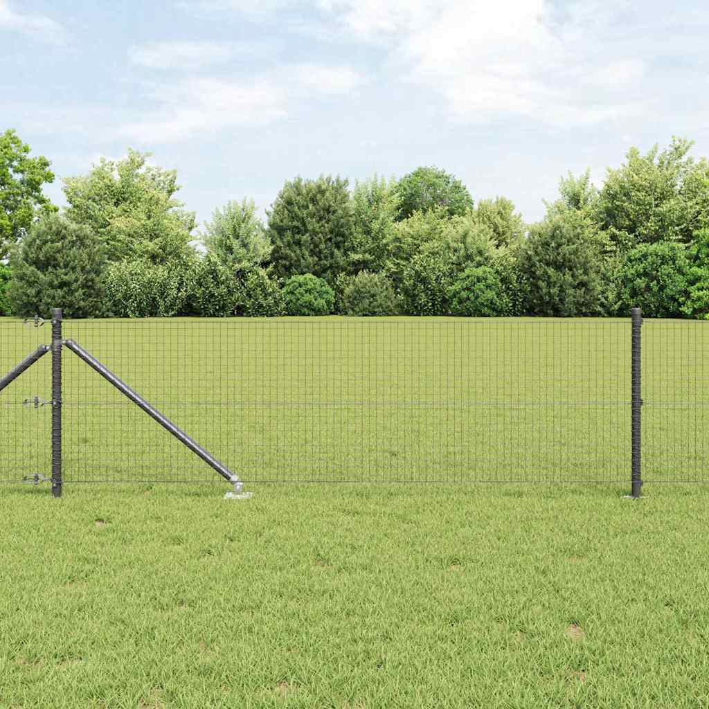 Recinzione in rete saldata con punte 25 x 0,8 m (L x H)