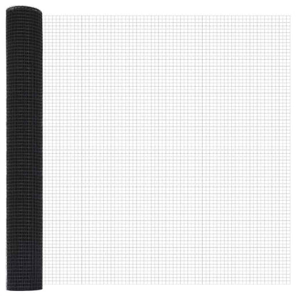 Recinzione in rete saldata con punte Acciaio e PVC Grigio Rete | homemem39