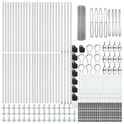 Palo della recinzione Argento | homemem39