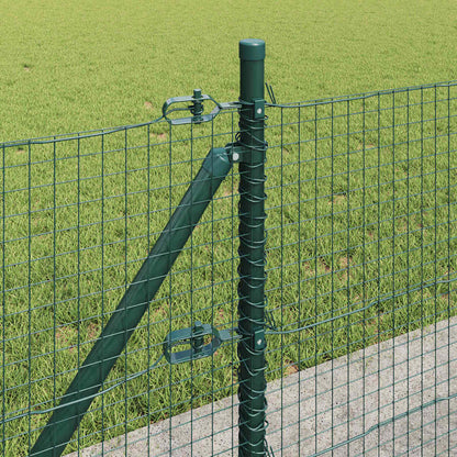 Recinzione per esterni in filo saldati con base in cemento Rete