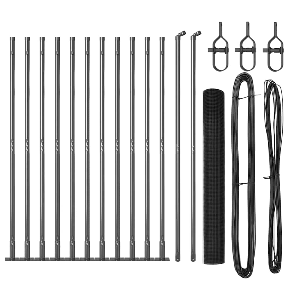 Palo della recinzione Grigio